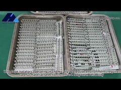 औद्योगिक अनुप्रयोगों में कंपन सदमे नियंत्रण के लिए कॉम्पैक्ट JGX-0160 तार रस्सी अलगाव