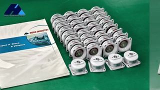 जेजेडपी रबर शॉक अवशोषक कंपन अलगाव