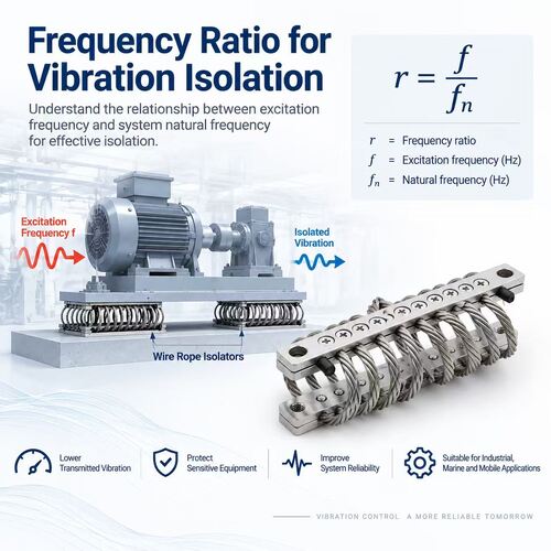 नवीनतम कंपनी ब्लॉग के बारे में How to Calculate Frequency Ratio for Vibration Isolation