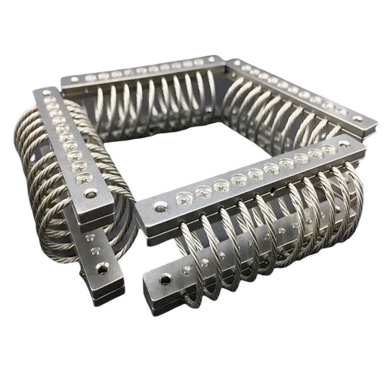 Jgx-0958d-138a ऊर्जा खनन उद्योग के लिए स्टेनलेस स्टील तार रस्सी आघात अलगाव