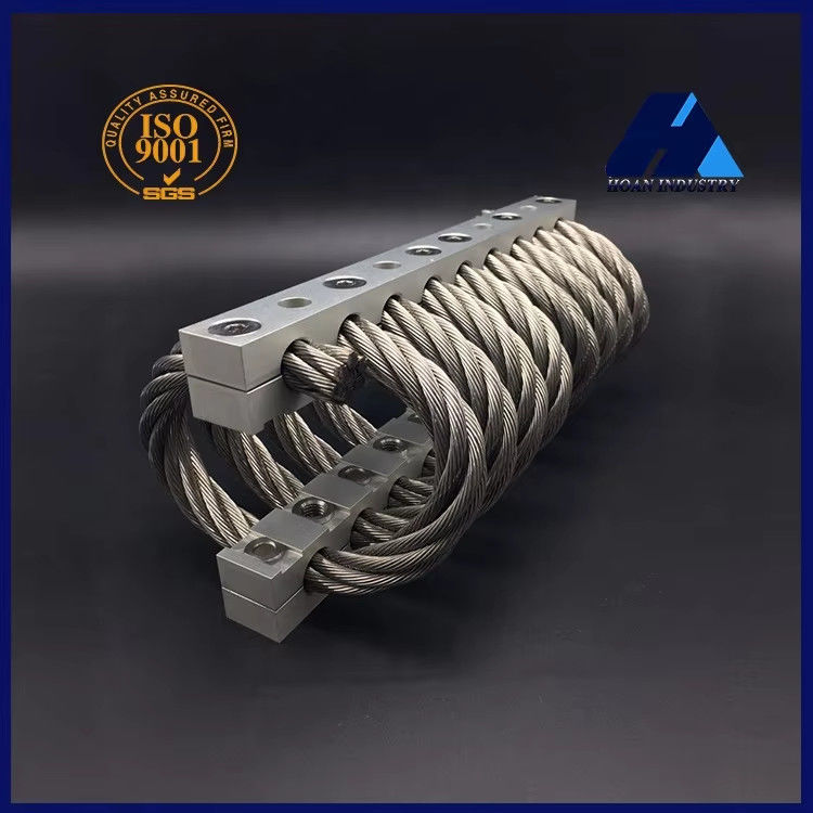 JGX-0480D-61A 61kg मैक्स लोड वायर रस्सी कंपन अलगाव 244Kn/m कंपन कमी के साथ