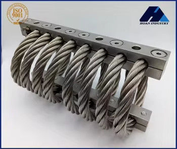 JGX-0480D-61A 61kg मैक्स लोड वायर रस्सी कंपन अलगाव 244Kn/m कंपन कमी के साथ