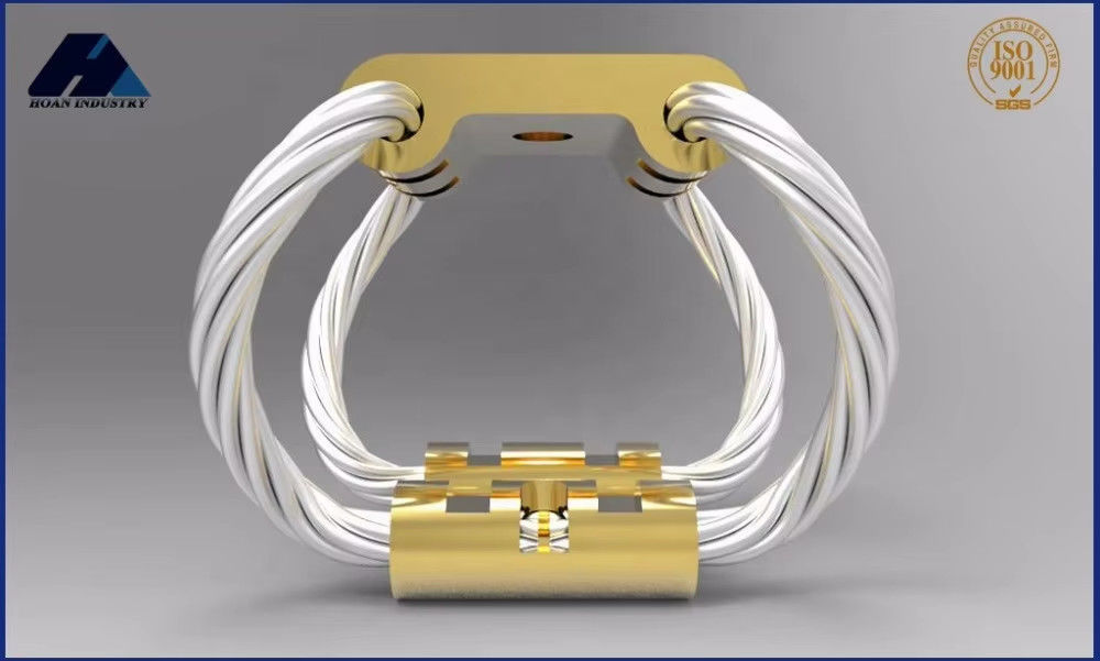 GR5-16A-A कम आवृत्ति कंपन के लिए स्टील तार रस्सी कंपन अलगाव