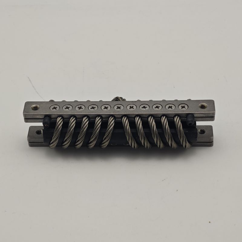 113mm*40mm आकार, 32.5±mm मोटाई और 1000℃-1800℃ सेवा तापमान के साथ अनुकूलित GX-40AN वायर रोप वाइब्रेशन आइसोलेटर