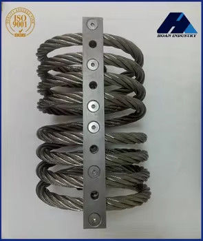 JGX-0648D-56A टिकाऊपन के लिए उन्नत स्प्रिंग प्रौद्योगिकी तार रस्सी कंपन अलगाव